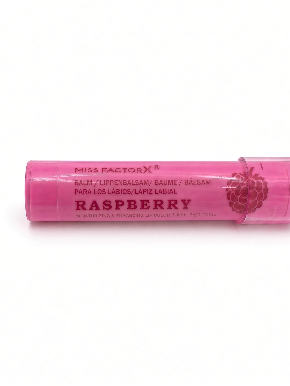 NWT Miss FactorX Raspberry Lip Balm - Pink